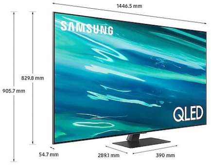 QA65Q80AAK 4K QLED 65 Inch (165 cm) | Smart TV