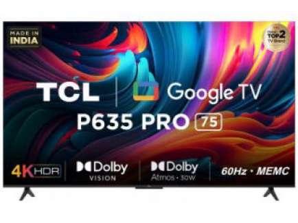 75P635 Pro 4K LED 75 Inch (190 cm) | Smart TV