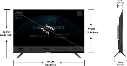 CyberSound G2 43CSG7105 Full HD LED 43 Inch (109 cm) | Smart TV