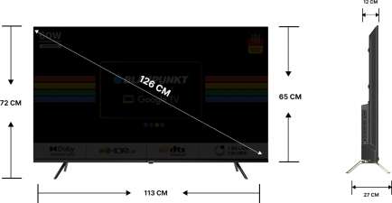 CyberSound G2 50CSGT7022 4K LED 50 Inch (127 cm) | Smart TV