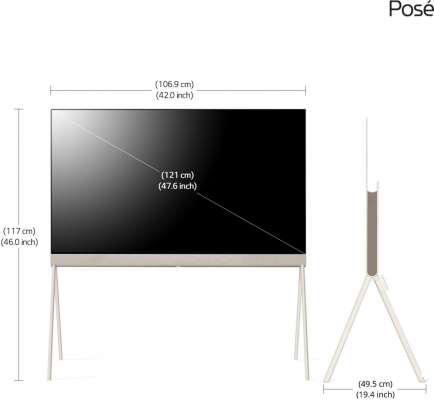 LX1 Pose 48LX1QPSA 4K OLED evo 48 Inch (122 cm) | Smart TV