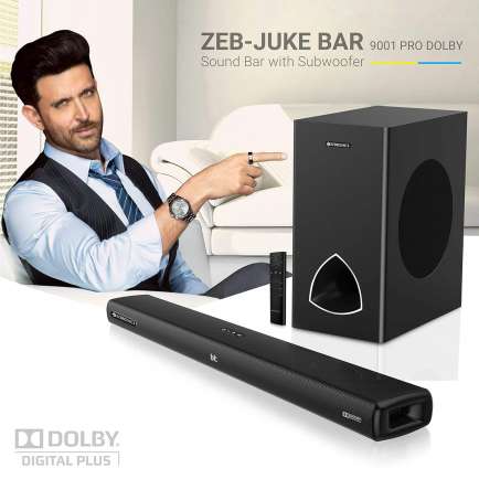 Zeb-Juke Bar 9500WS Pro Dolby 5.1 Home Theater