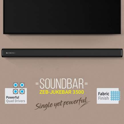 Zeb-Juke Bar 9500WS Pro Dolby 5.1 Home Theater