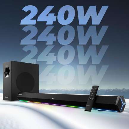 Zeb-Juke Bar 9500WS Pro Dolby 5.1 Home Theater