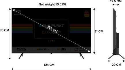 CyberSound G2 55CSGT7023 4K LED 55 inch (140 cm) | Smart TV