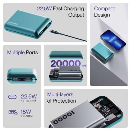 Powerlit XL 20000 mAh Power Bank