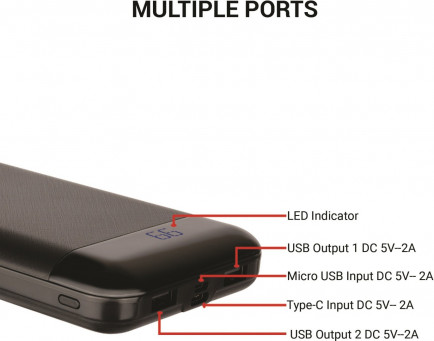 P2020J 20000 mAh Power Bank