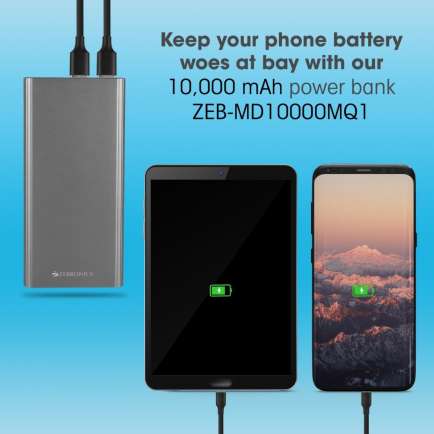 ZEB-MD10000MQ1 10000 mAh Power Bank