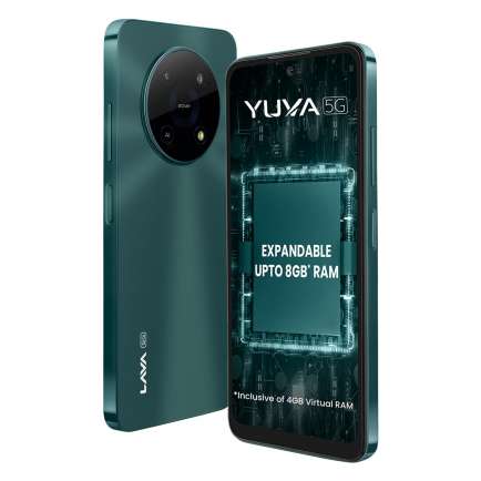 Yuva 5G 4 GB RAM 64 GB Storage Green