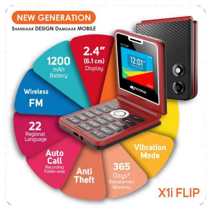 Micromax X1i Flip