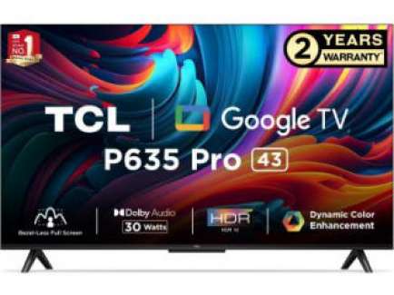 43P635 Pro 43 inch (109 cm) LED 4K TV