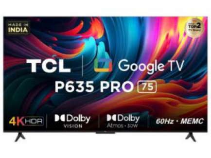 75P635 Pro 75 inch (190 cm) LED 4K TV