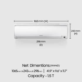Samsung AR18NV3PAWK 1.5 Ton Inverter Split AC