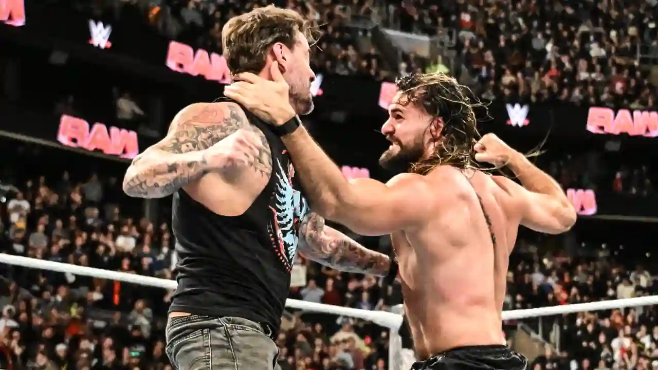 Seth Rollins E Cm Punk 6 1280x720