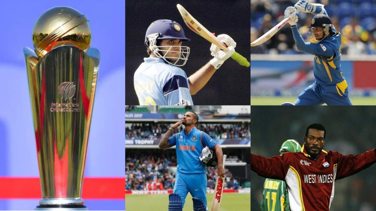 Top 5 Leading Run Scorers in The History of Champions Trophy:-