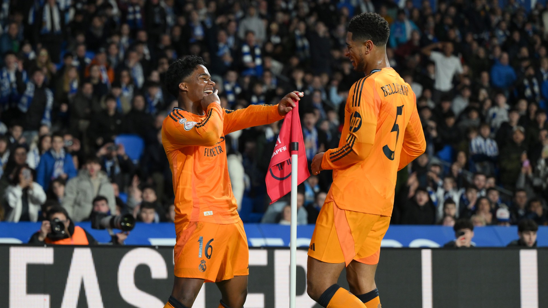 Endrick Celebrating the Goal