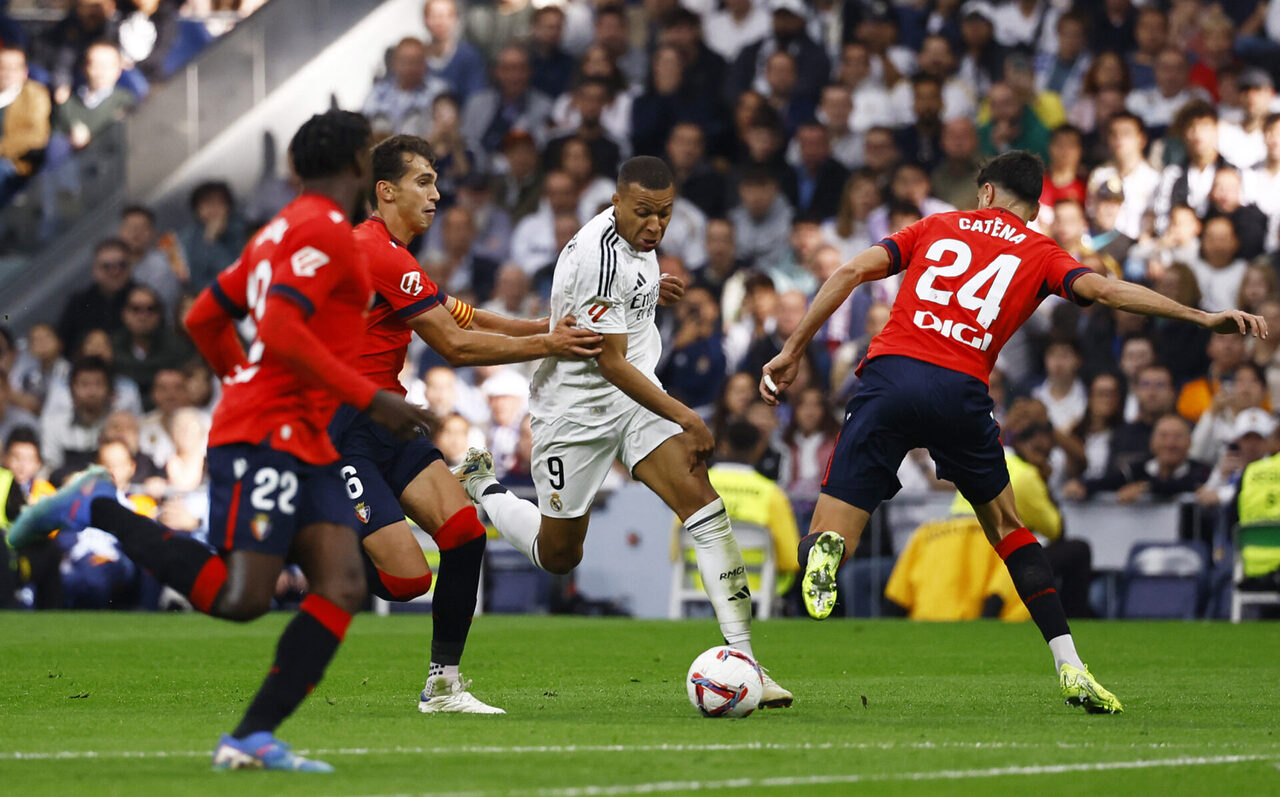 Mbappe Real Madrid against Osasuna