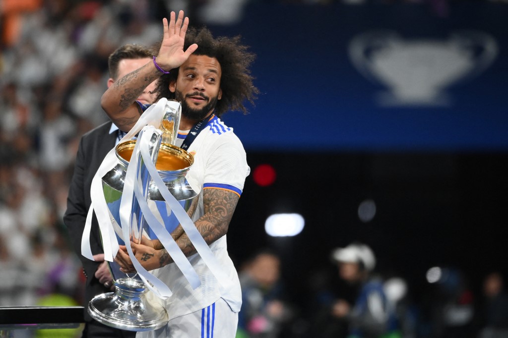 Marcelo with Champions League