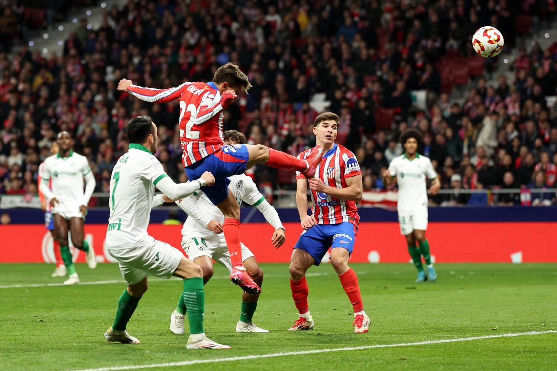 Simeone scoring for Atletico