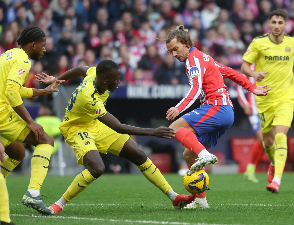 Atletico Madrid vs Villereal match moments