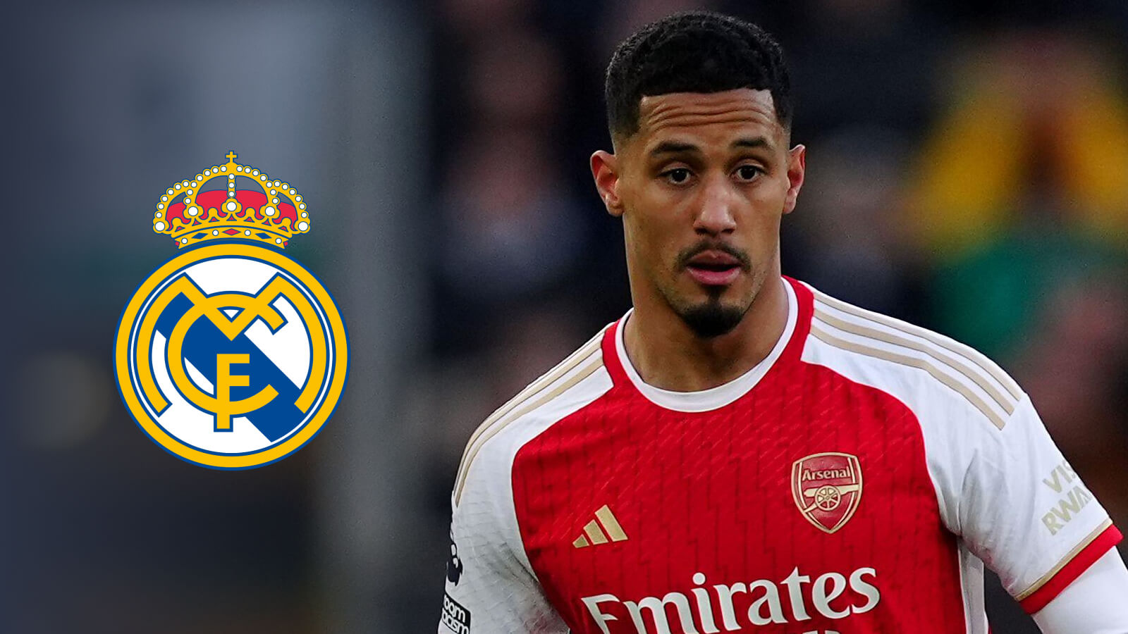 William Saliba Real Madrid