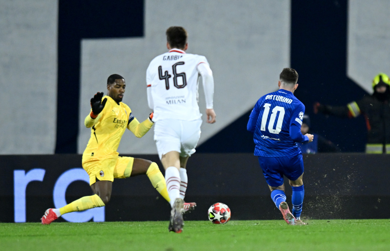 Martin Baturina Dinamo Zagreb Milan Goal