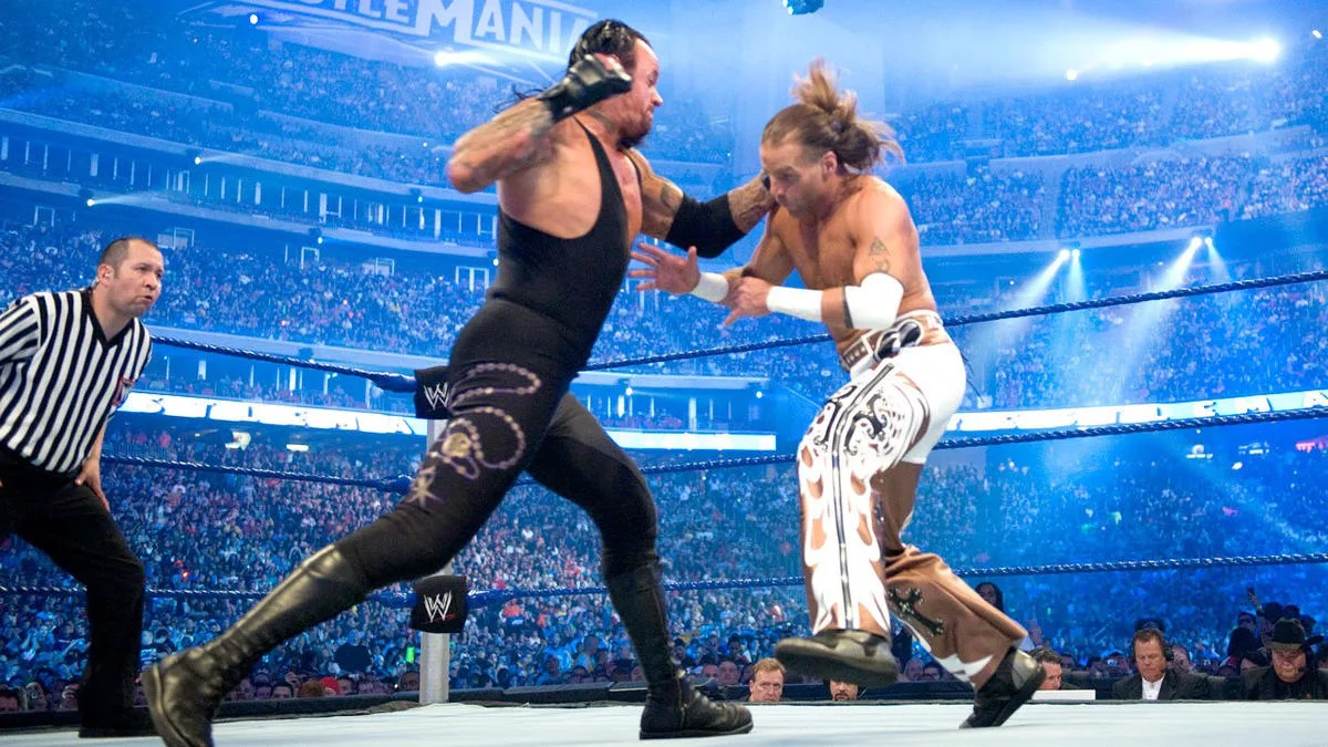 The Undertaker Shawn Michaels WrestleMania 25