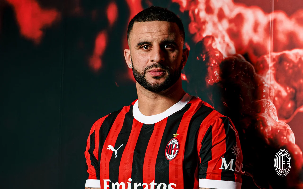 Kyle Walker in AC Milan