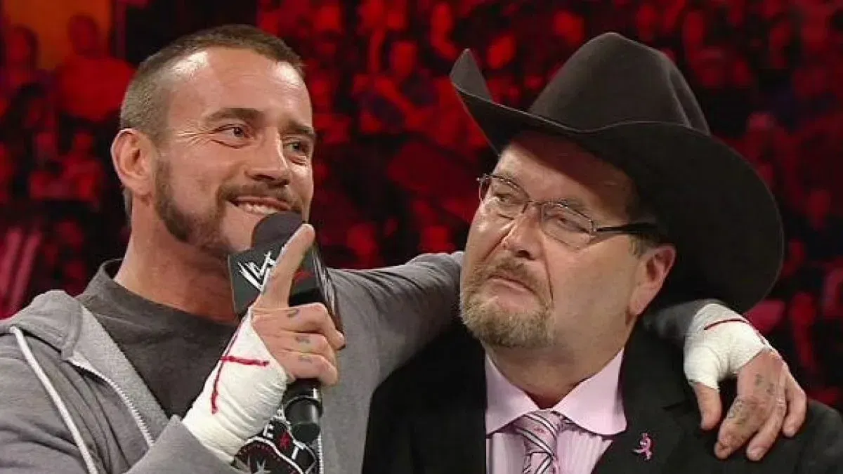 Cm Punk Jim Ross W