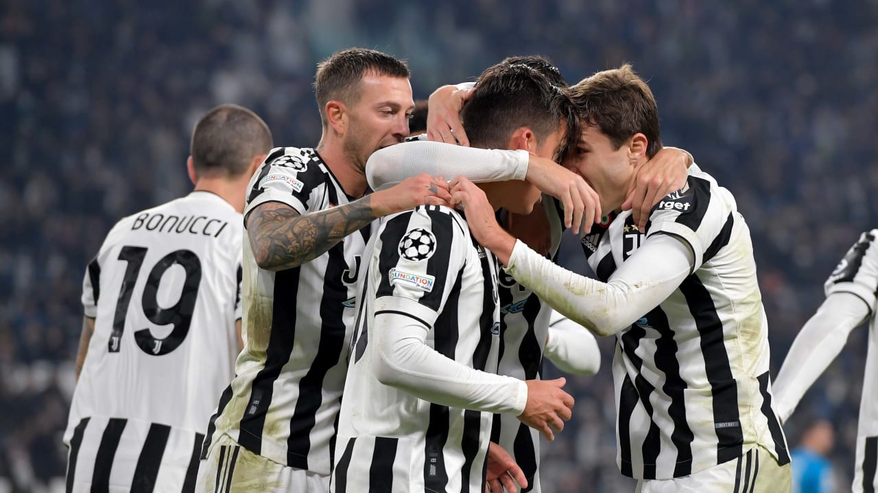 Juventus Player Celebrating